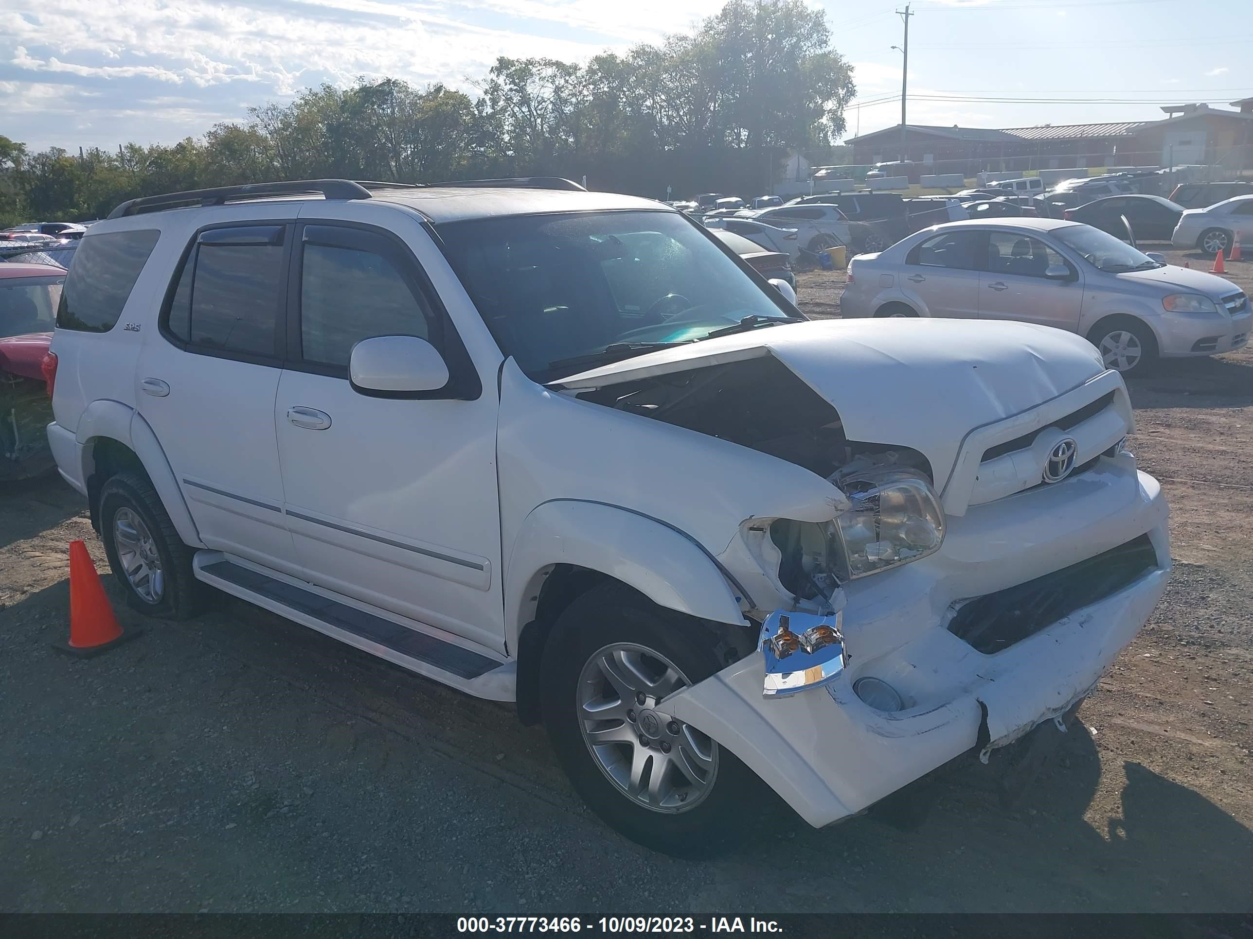 TOYOTA SEQUOIA 2007 5tdzt34a57s288236