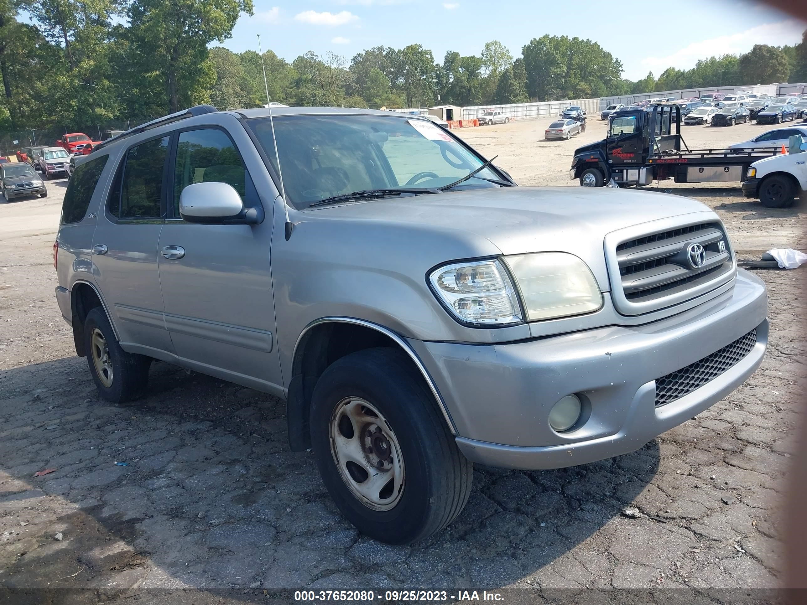 TOYOTA SEQUOIA 2003 5tdzt34a63s162199