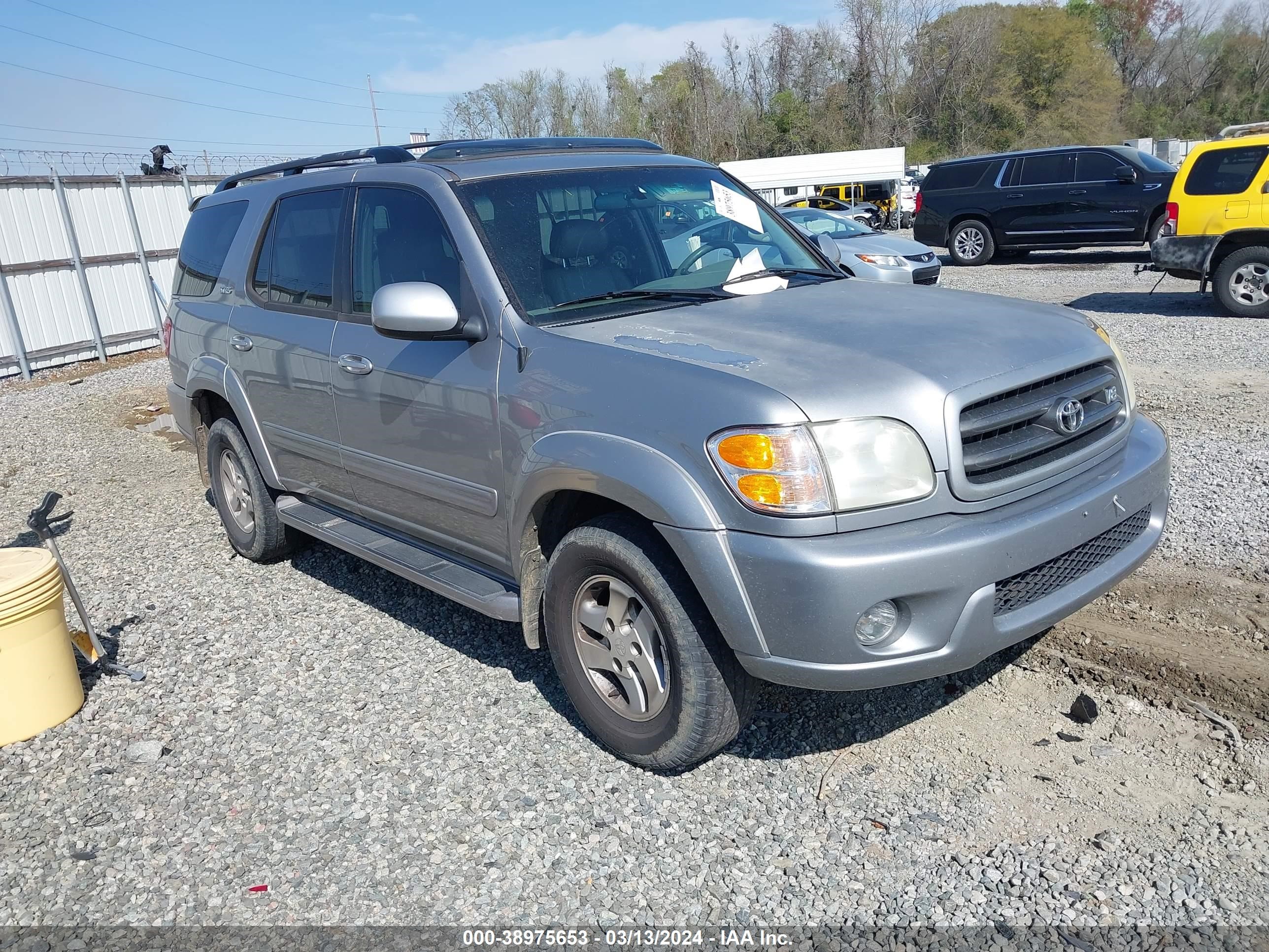 TOYOTA SEQUOIA 2003 5tdzt34a63s166415