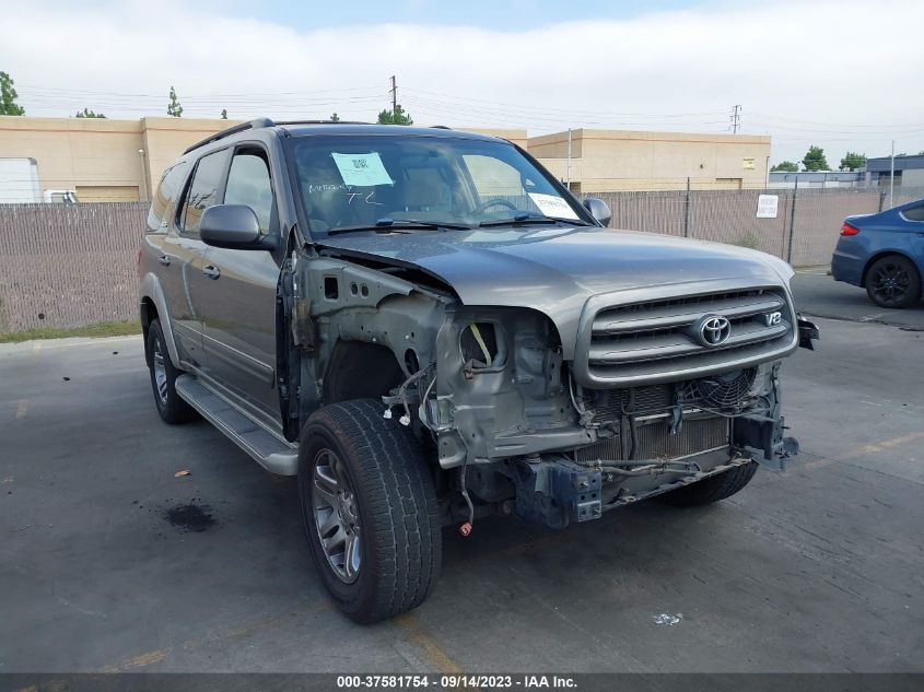 TOYOTA SEQUOIA 2004 5tdzt34a64s233967