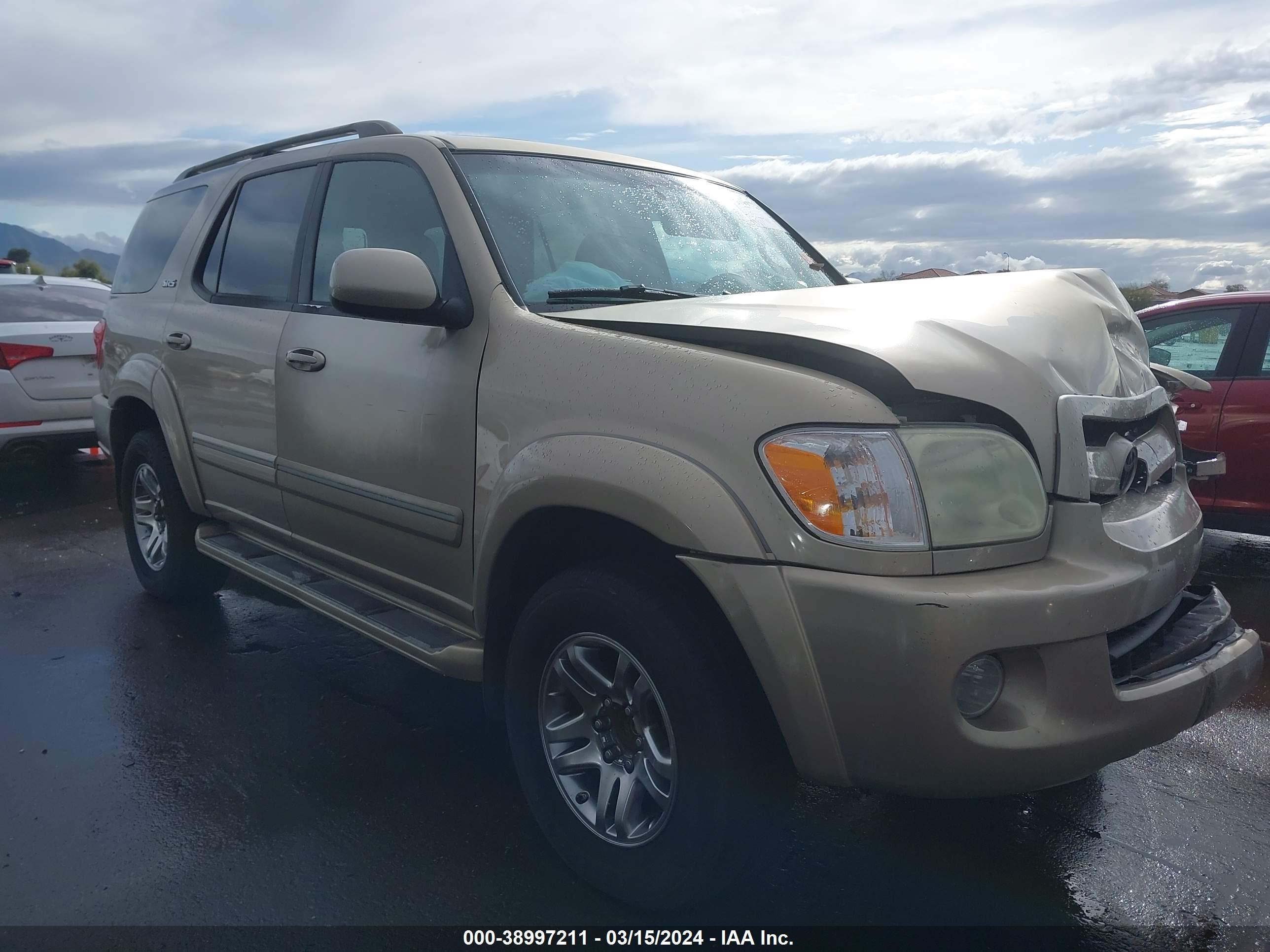 TOYOTA SEQUOIA 2007 5tdzt34a67s287452