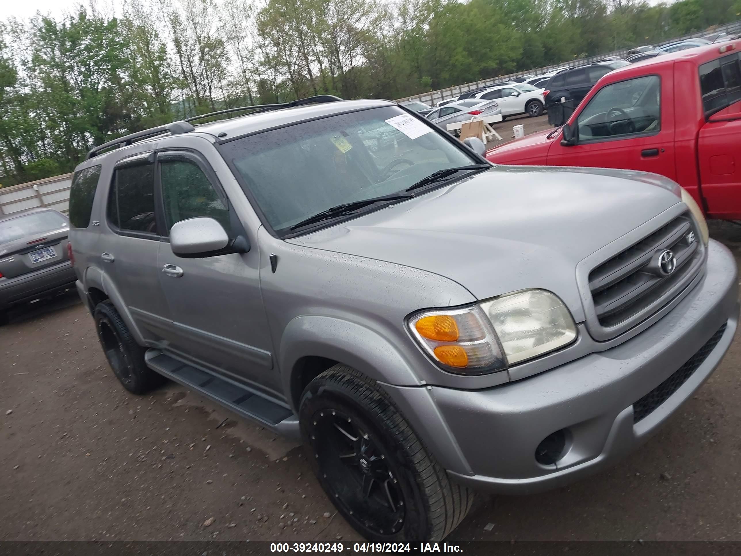 TOYOTA SEQUOIA SR 2003 5tdzt34a73s158498