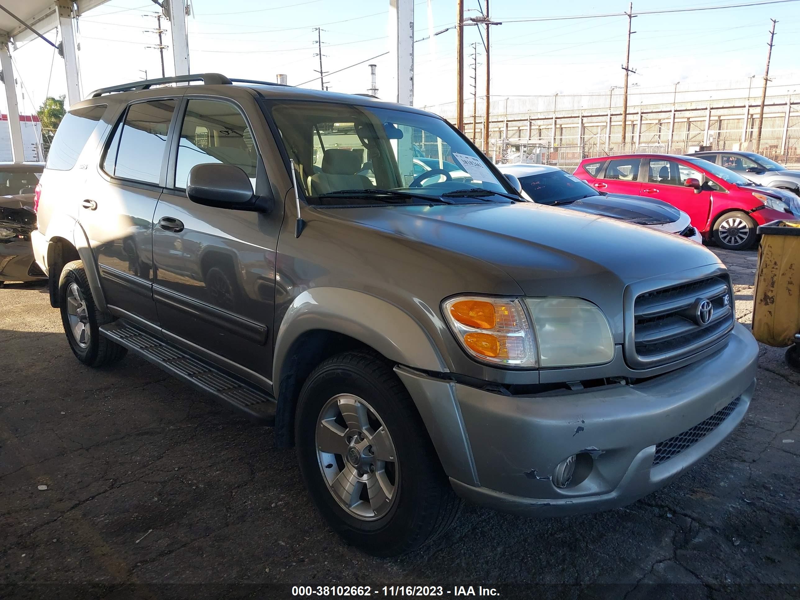 TOYOTA SEQUOIA 2004 5tdzt34a74s210729