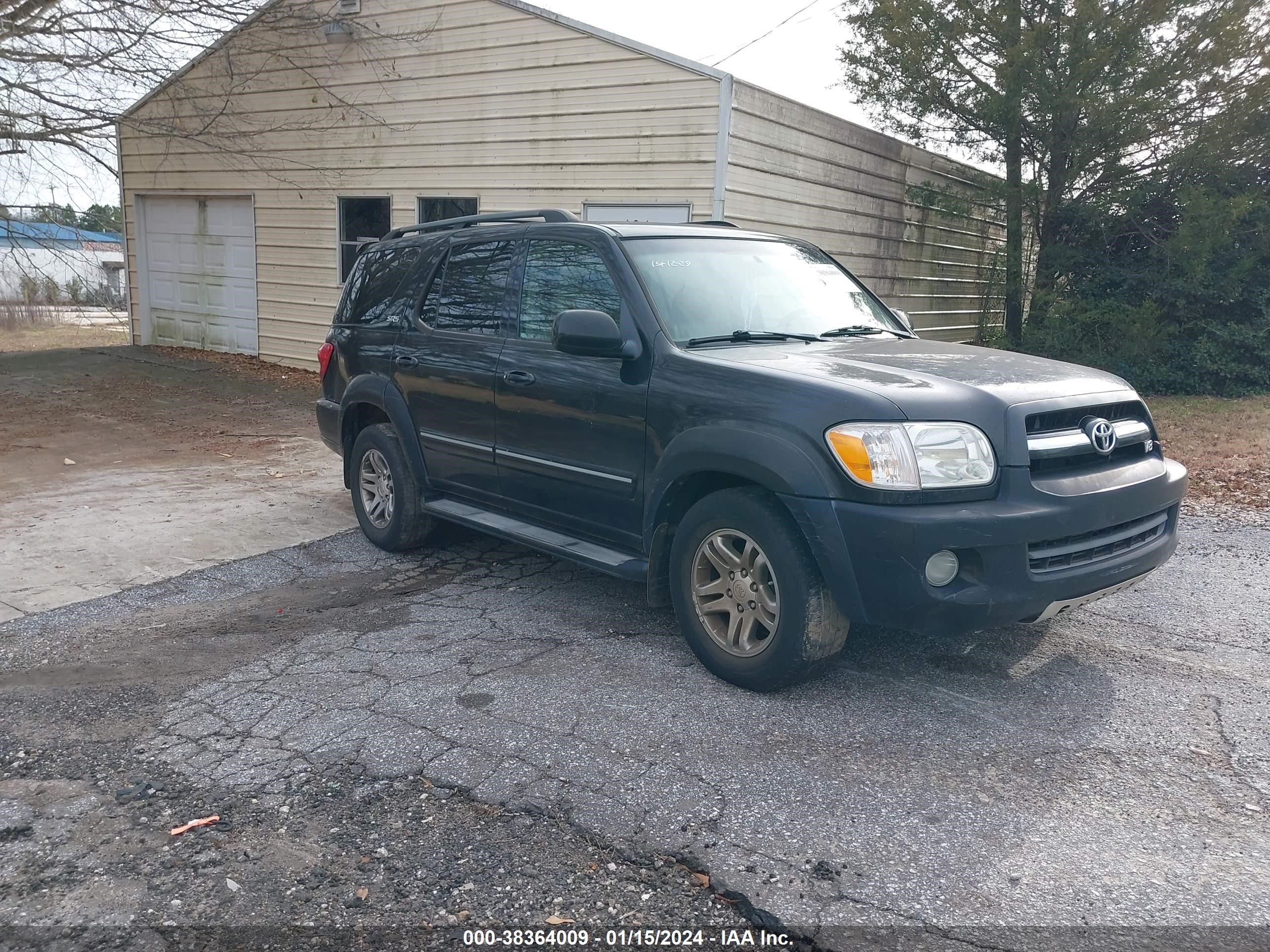 TOYOTA SEQUOIA 2006 5tdzt34a76s281349