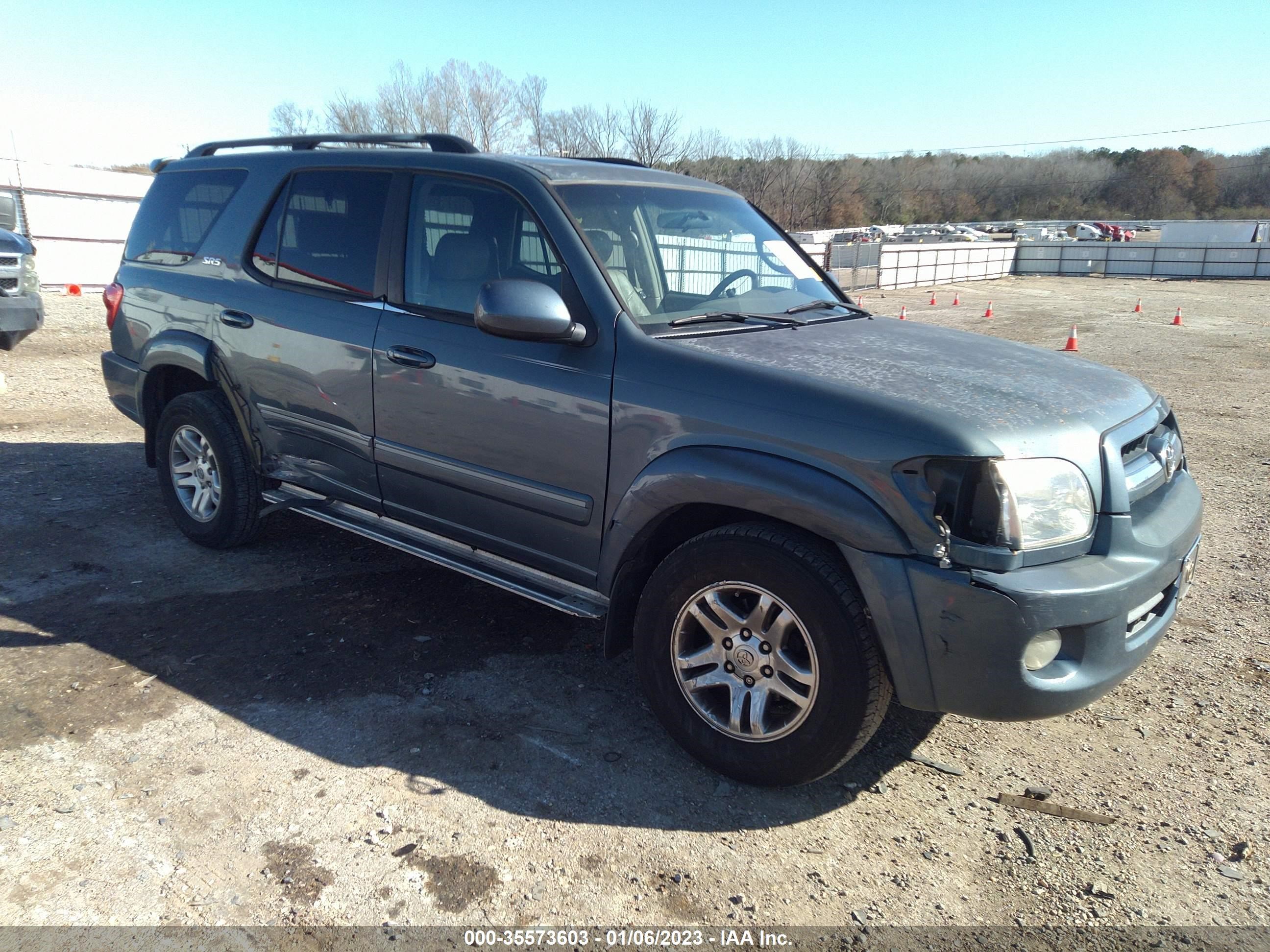 TOYOTA SEQUOIA 2006 5tdzt34a76s281836