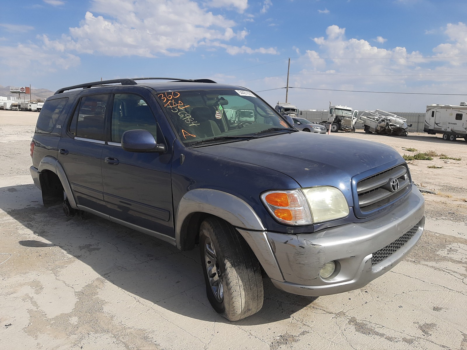 TOYOTA SEQUOIA SR 2004 5tdzt34a84s212893