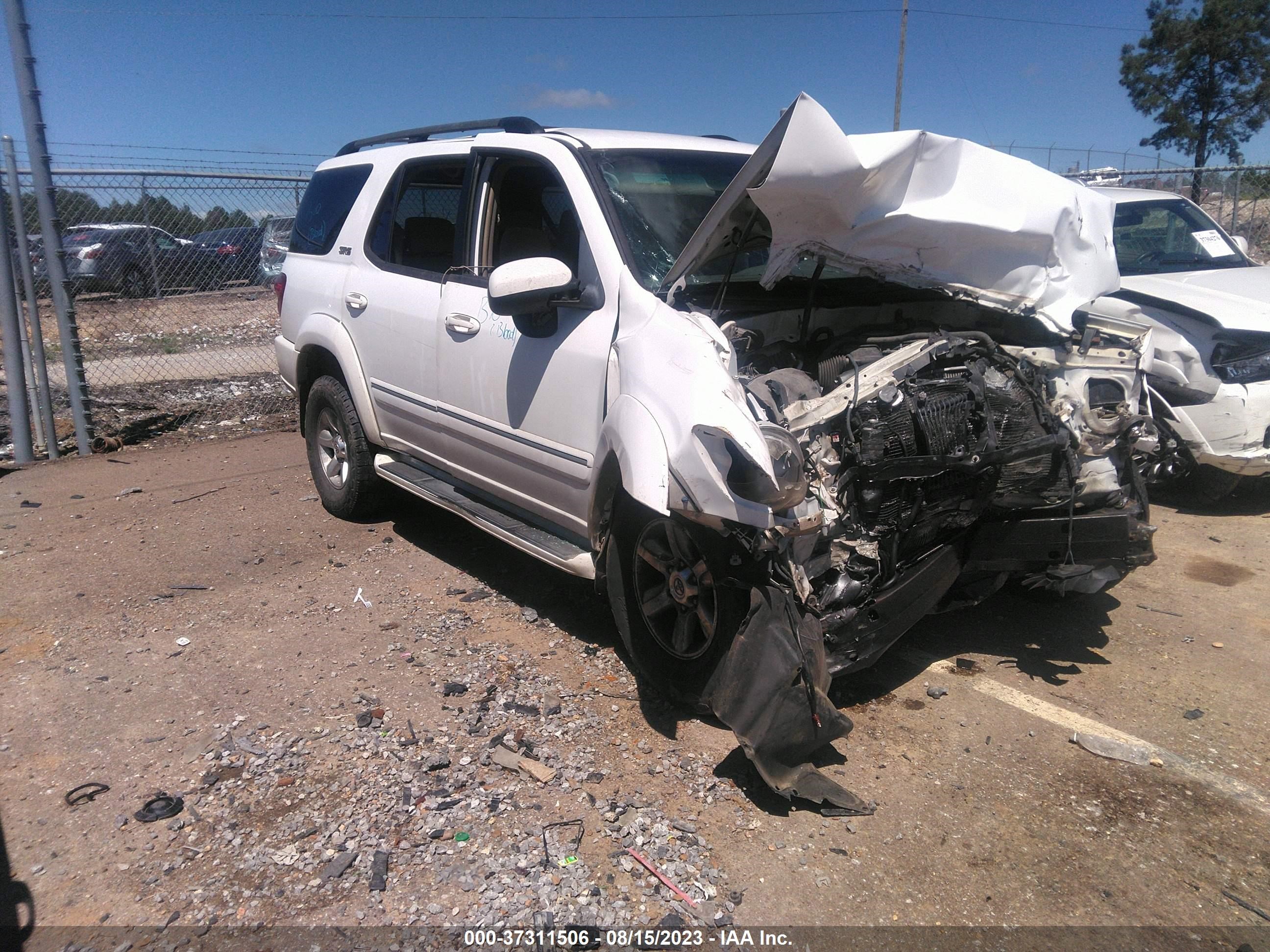 TOYOTA SEQUOIA 2007 5tdzt34a87s289767