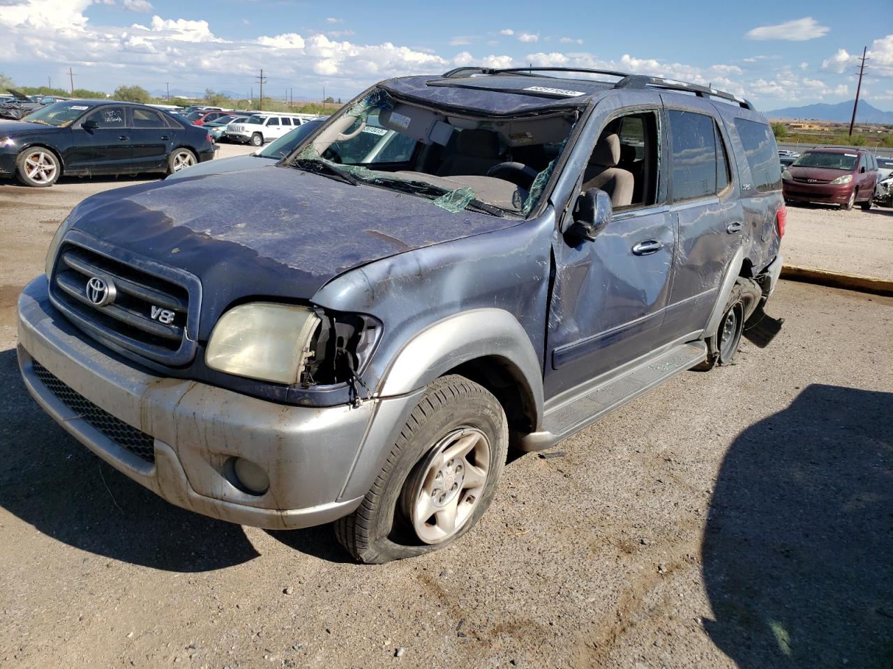 TOYOTA SEQUOIA 2002 5tdzt34a92s107311