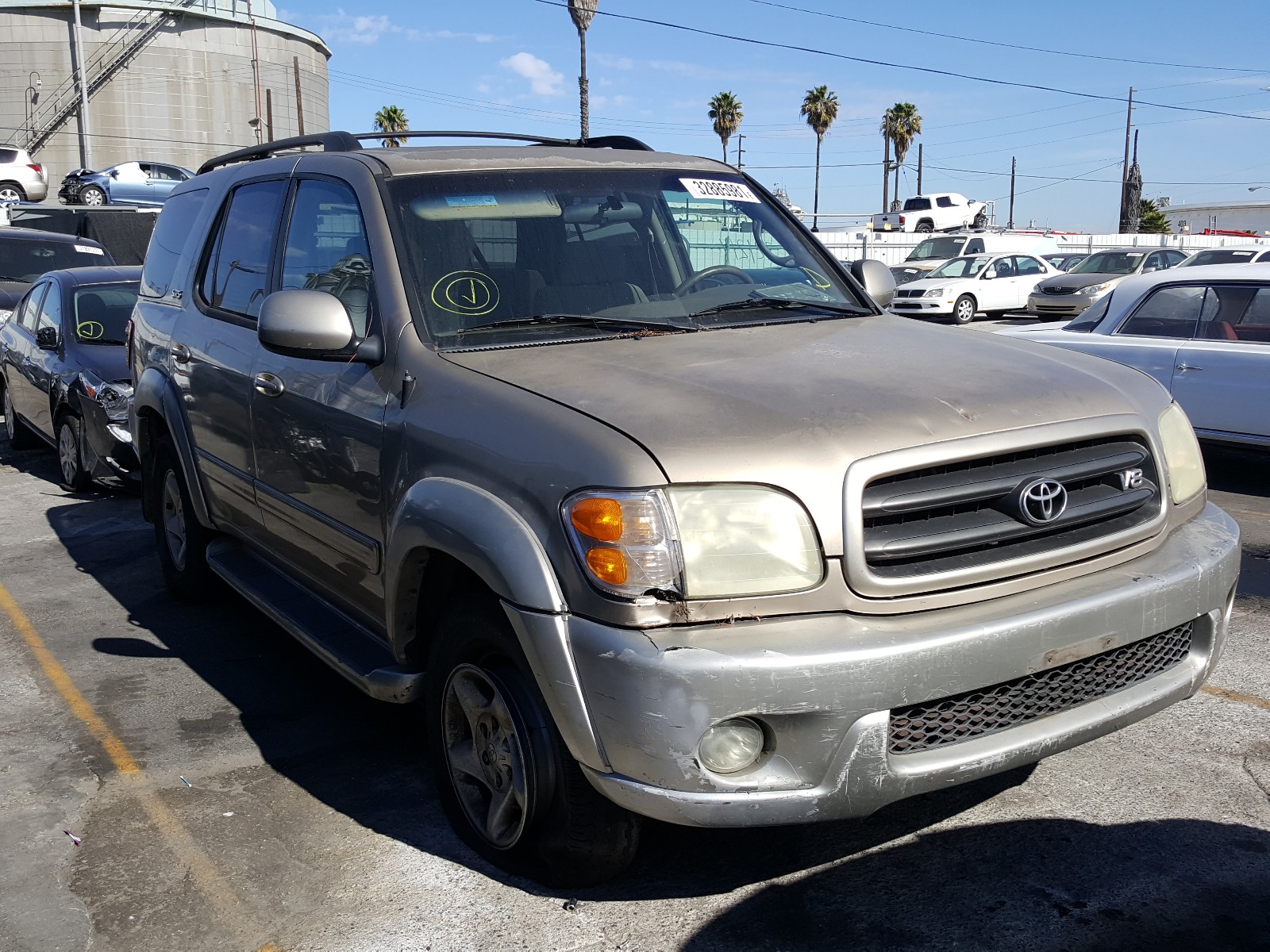 TOYOTA SEQUOIA SR 2002 5tdzt34a92s133276