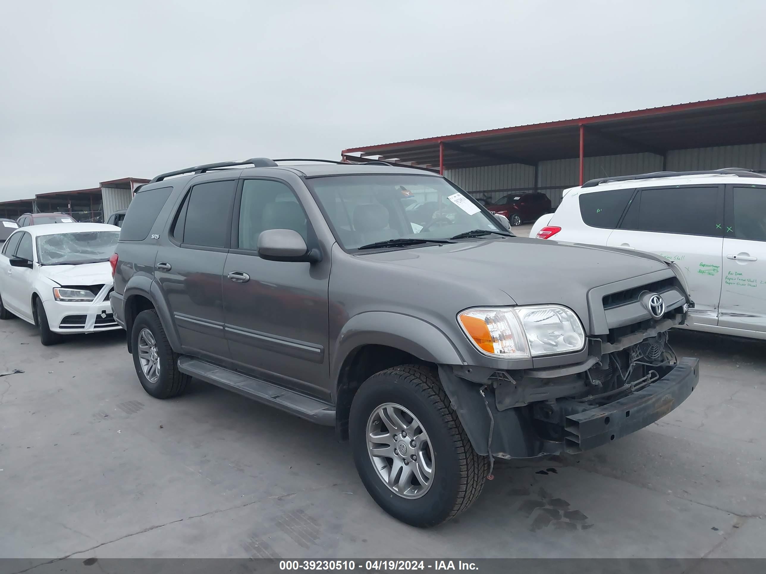 TOYOTA SEQUOIA 2007 5tdzt34a97s285078