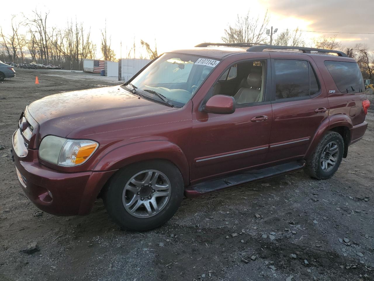 TOYOTA SEQUOIA 2007 5tdzt34a97s296002