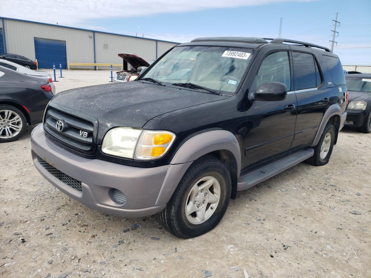 TOYOTA SEQUOIA 2001 5tdzt34ax1s014134