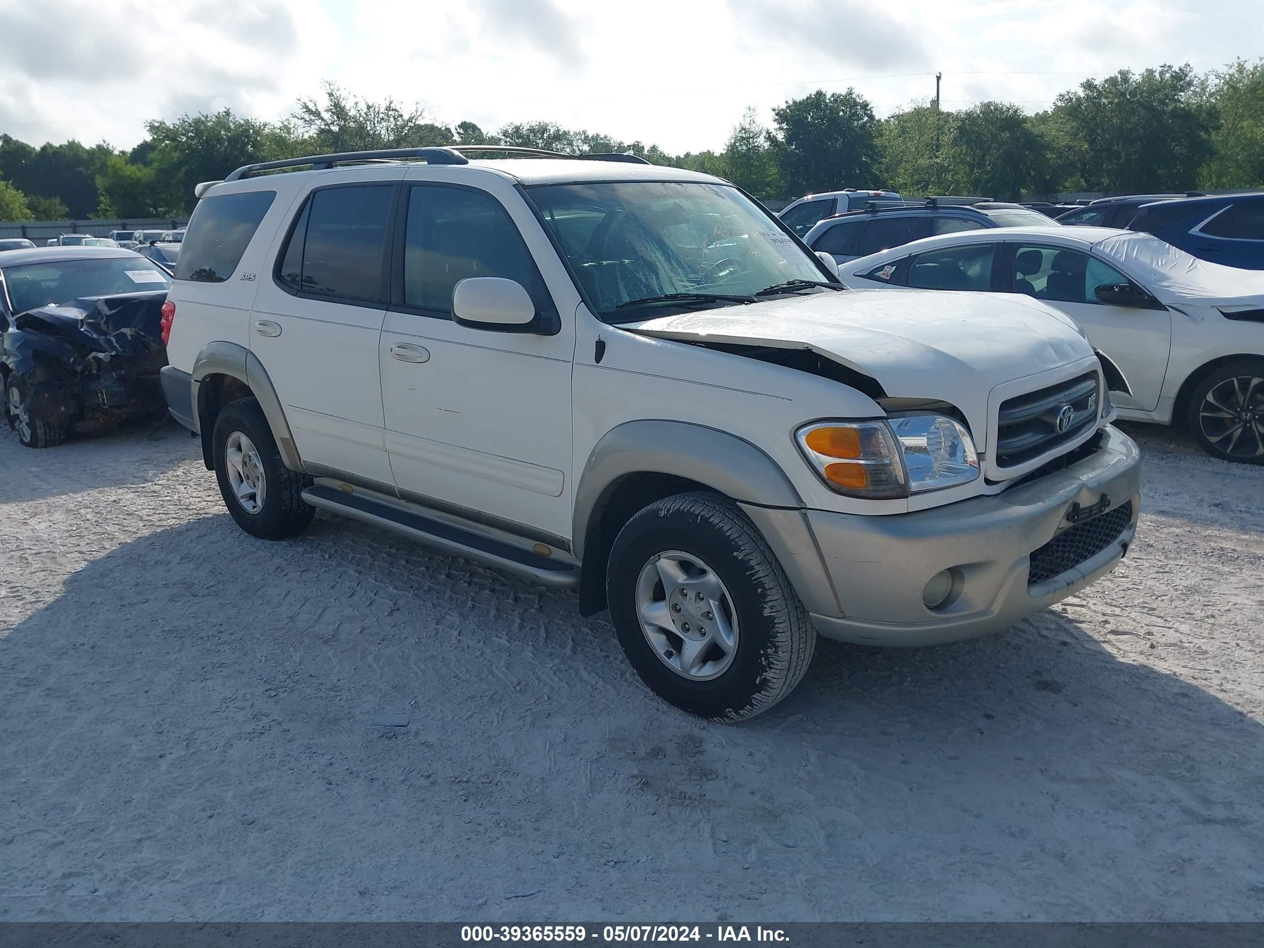 TOYOTA SEQUOIA 2002 5tdzt34ax2s087425