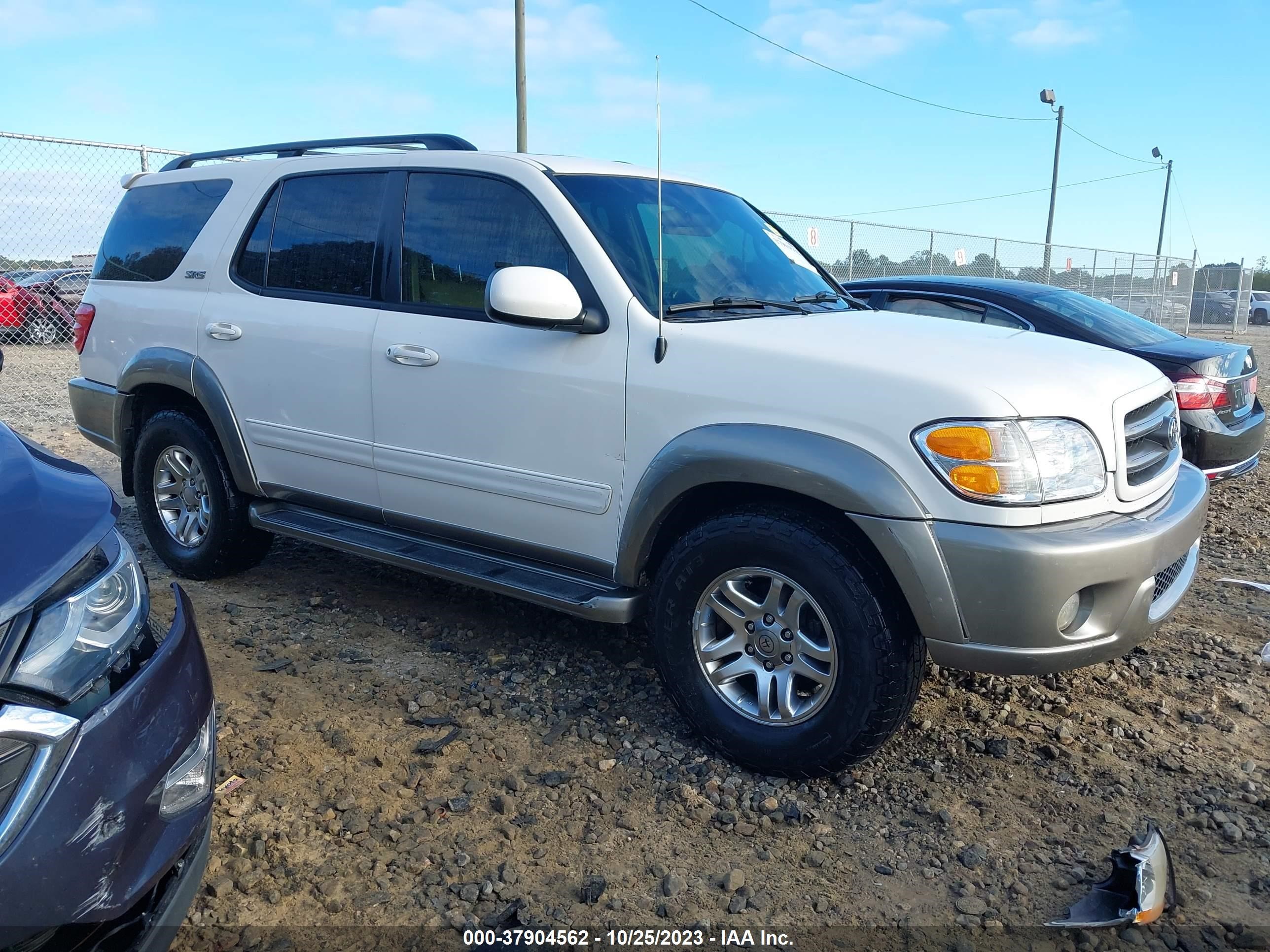 TOYOTA SEQUOIA 2004 5tdzt34ax4s238430