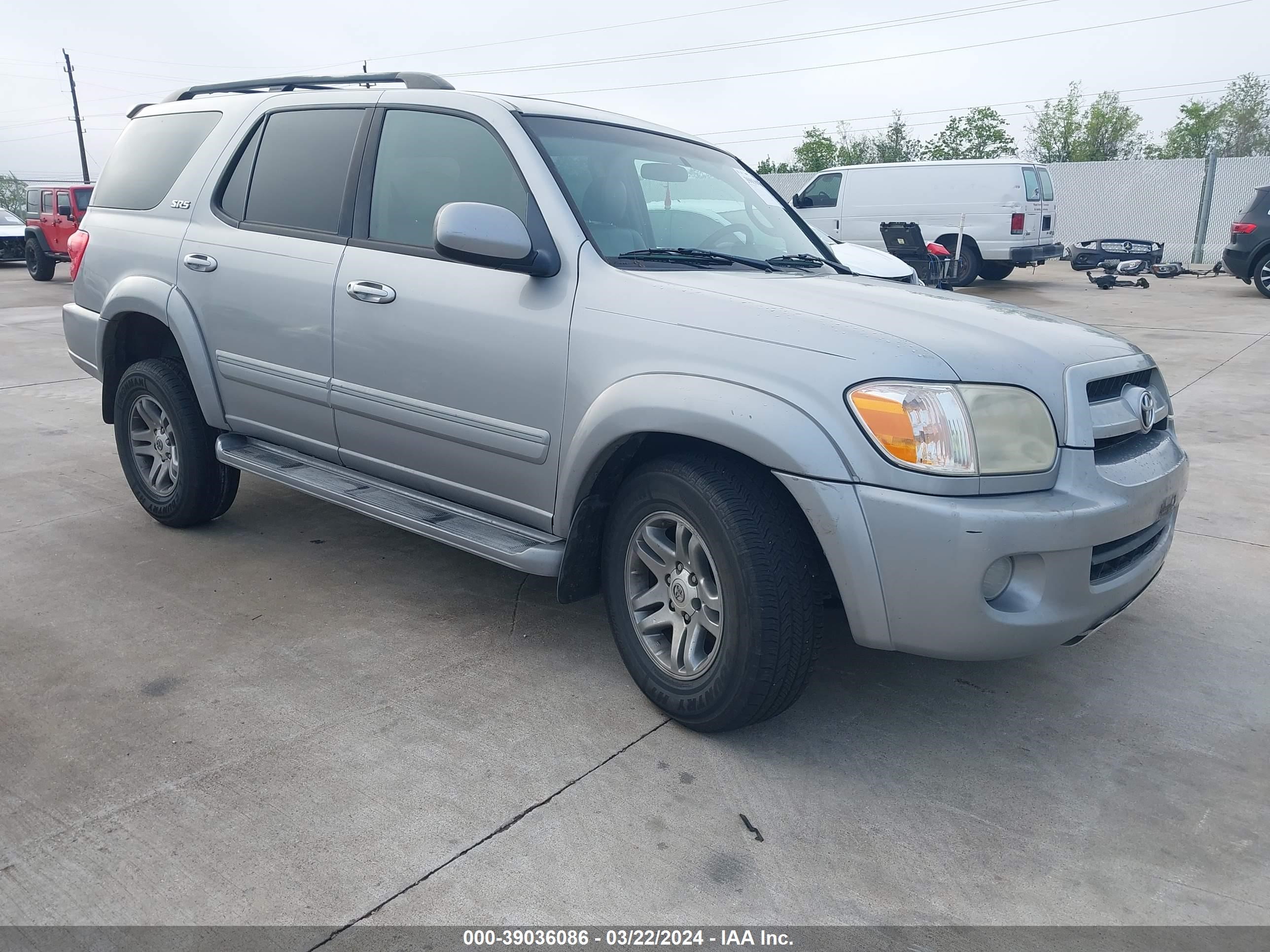 TOYOTA SEQUOIA 2007 5tdzt34ax7s297451