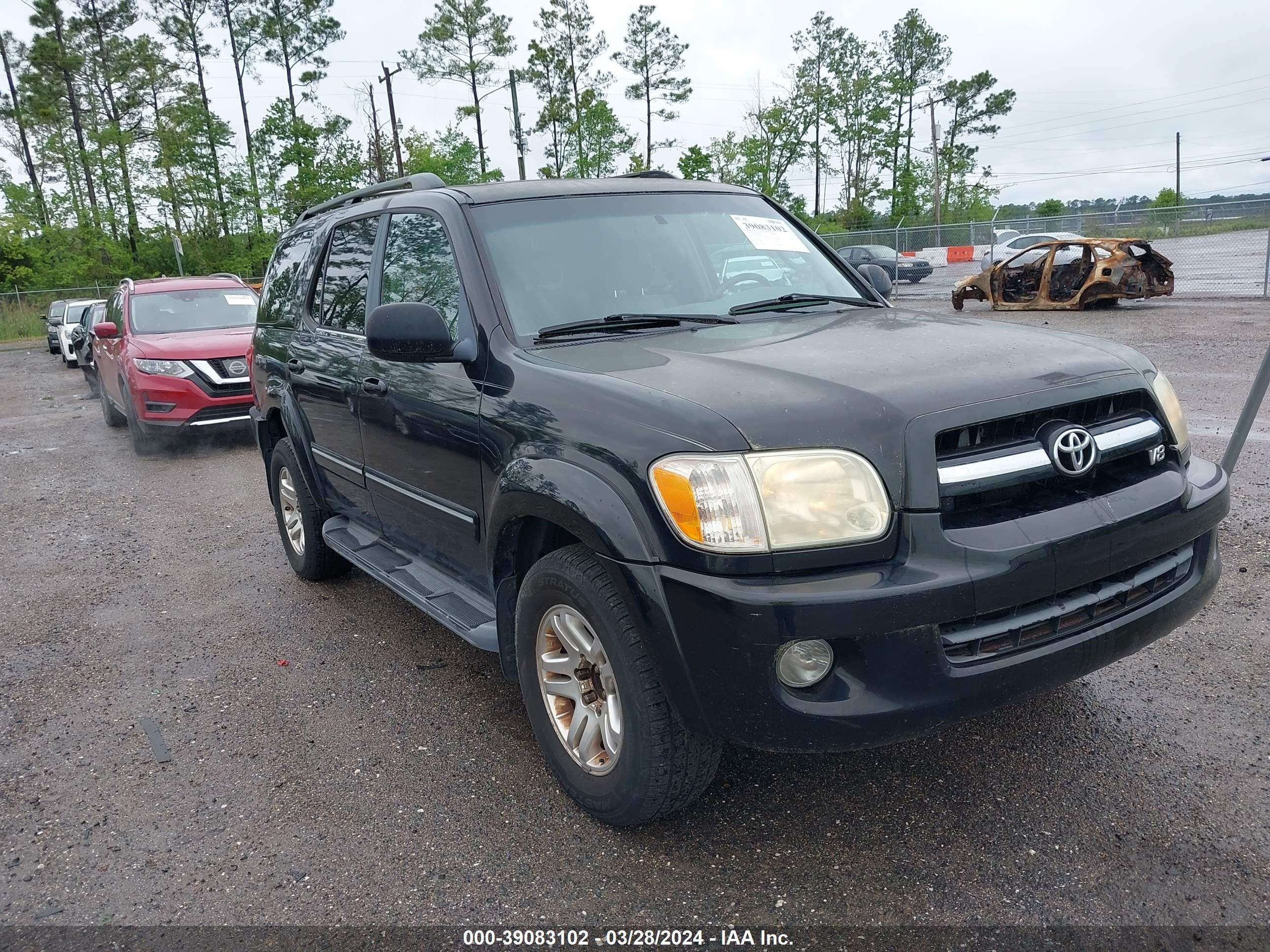 TOYOTA SEQUOIA 2005 5tdzt38a05s246547