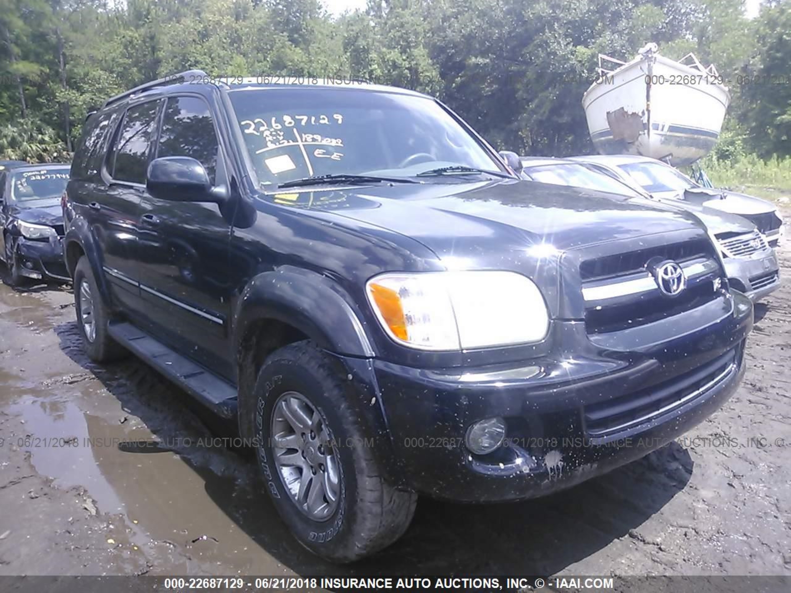 TOYOTA SEQUOIA 2005 5tdzt38a05s249304