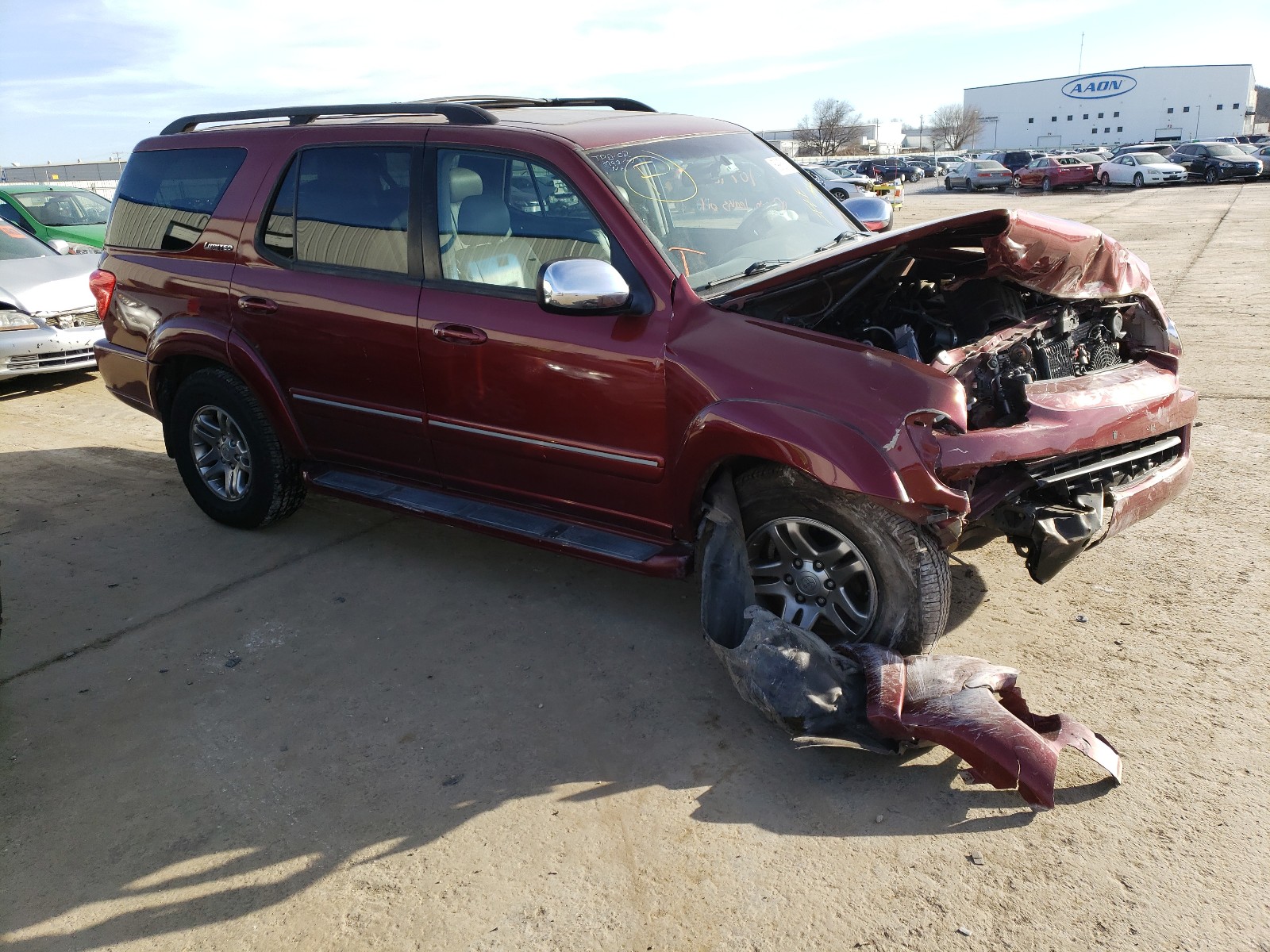 TOYOTA SEQUOIA LI 2007 5tdzt38a07s296867