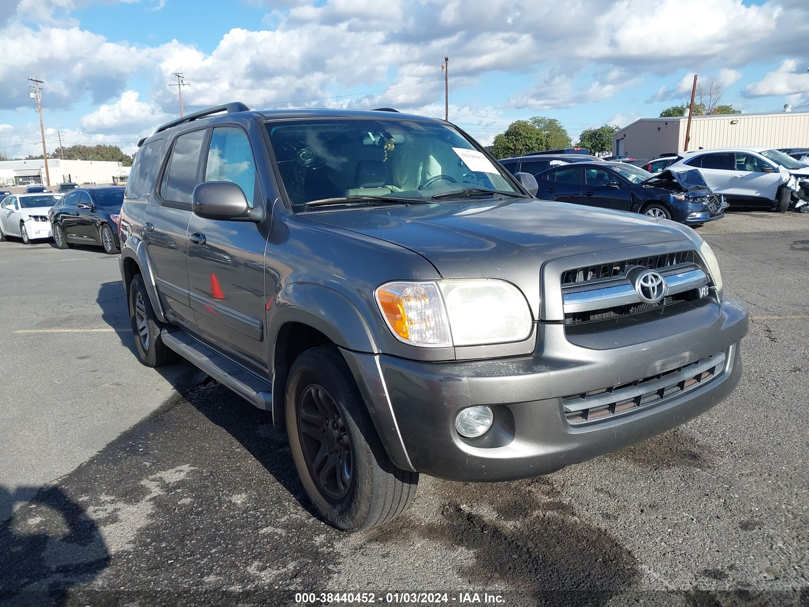 TOYOTA SEQUOIA 2006 5tdzt38a16s268770