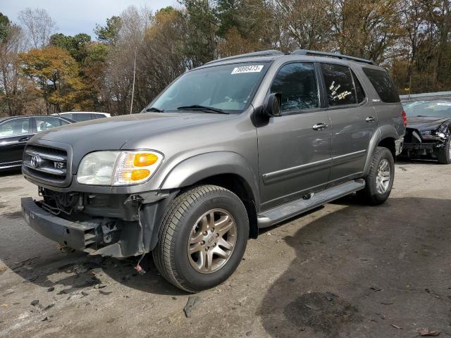 TOYOTA SEQUOIA 2004 5tdzt38a24s211006