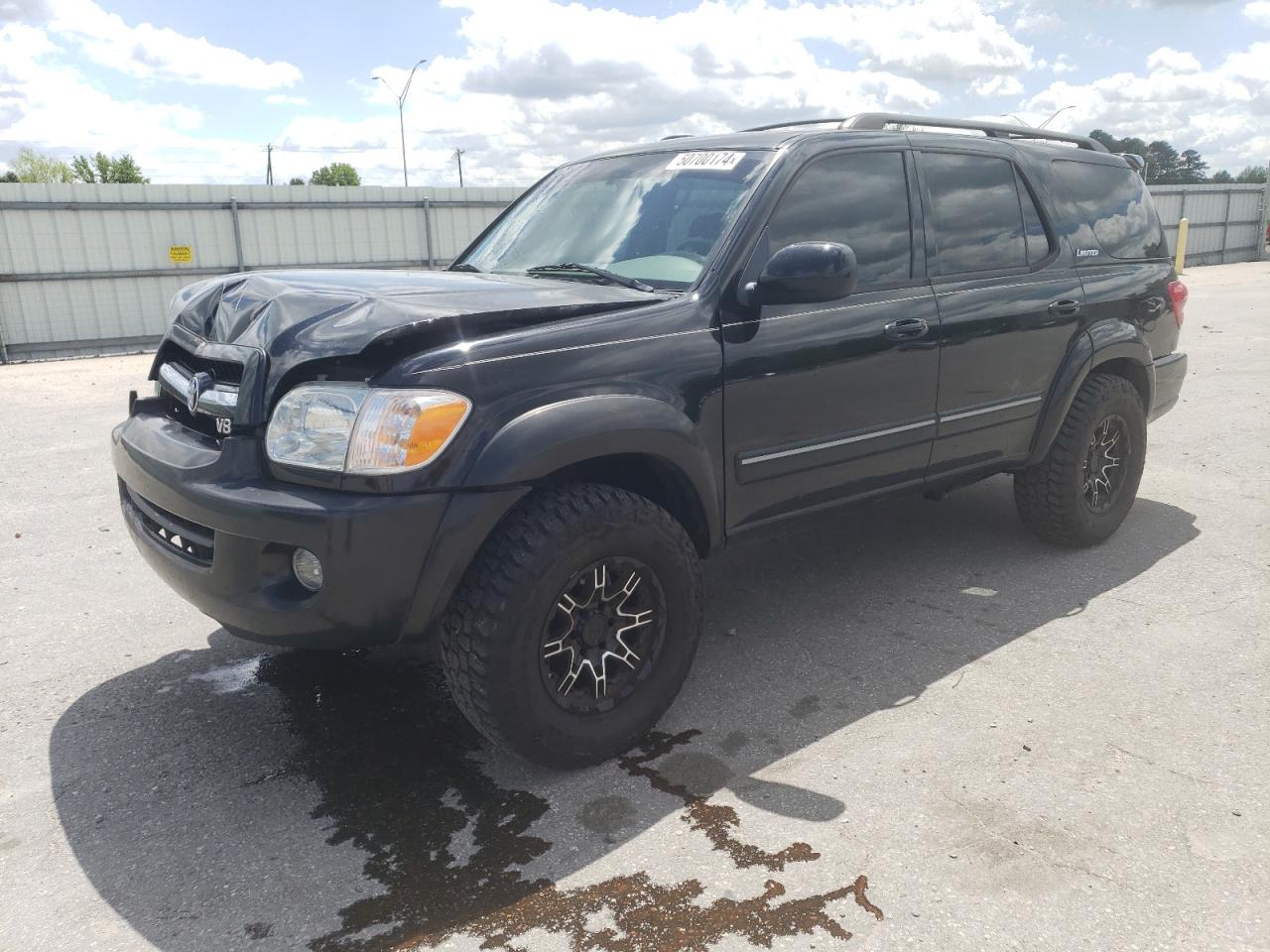 TOYOTA SEQUOIA 2006 5tdzt38a26s275145