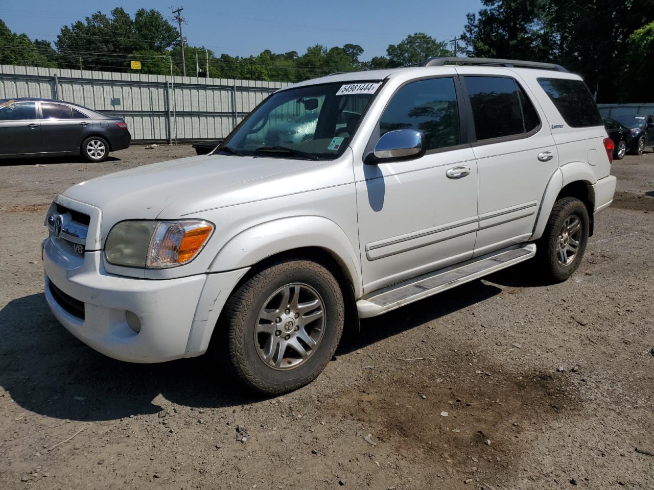 TOYOTA SEQUOIA 2007 5tdzt38a27s286129