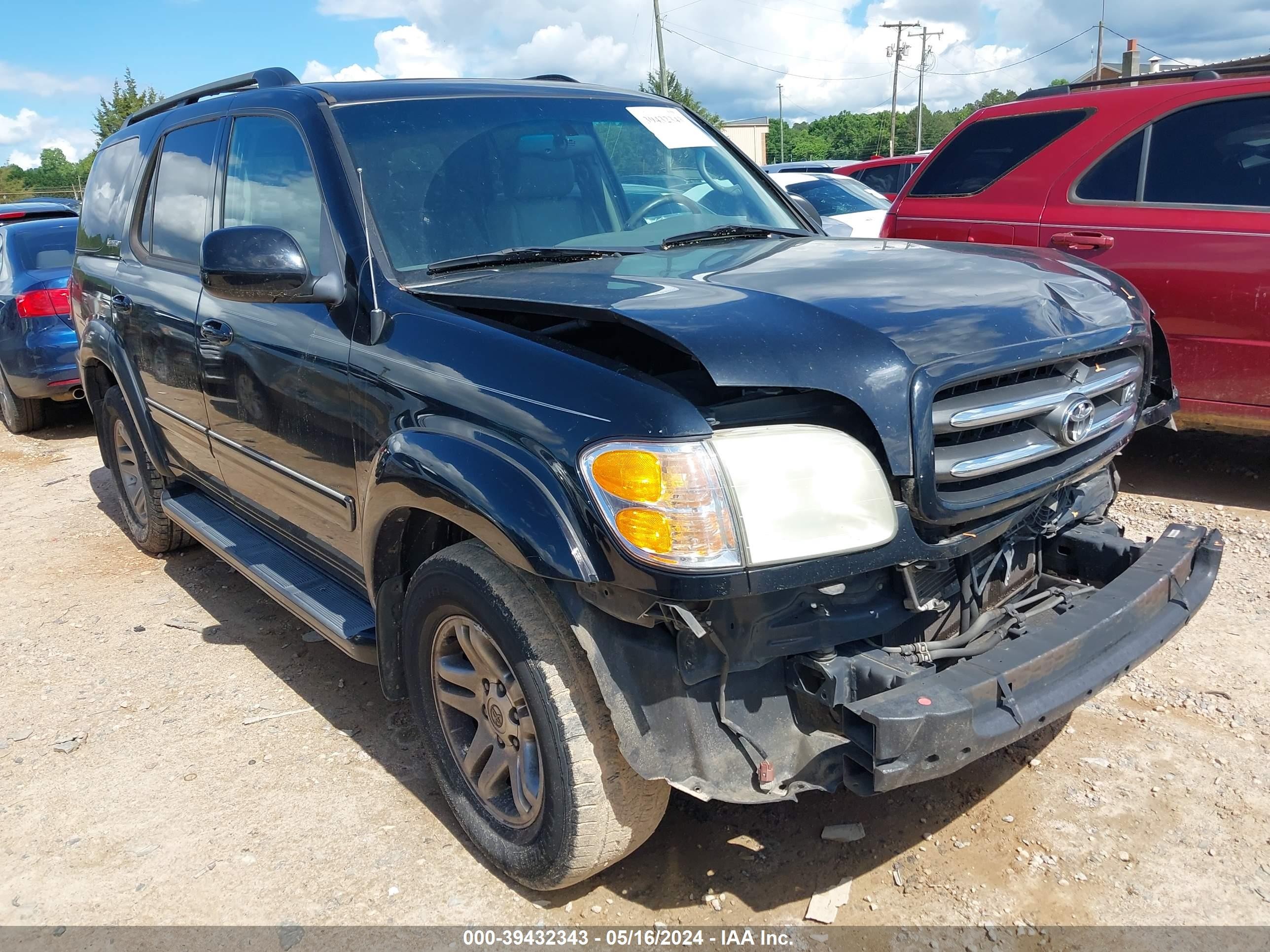 TOYOTA SEQUOIA 2003 5tdzt38a33s202877