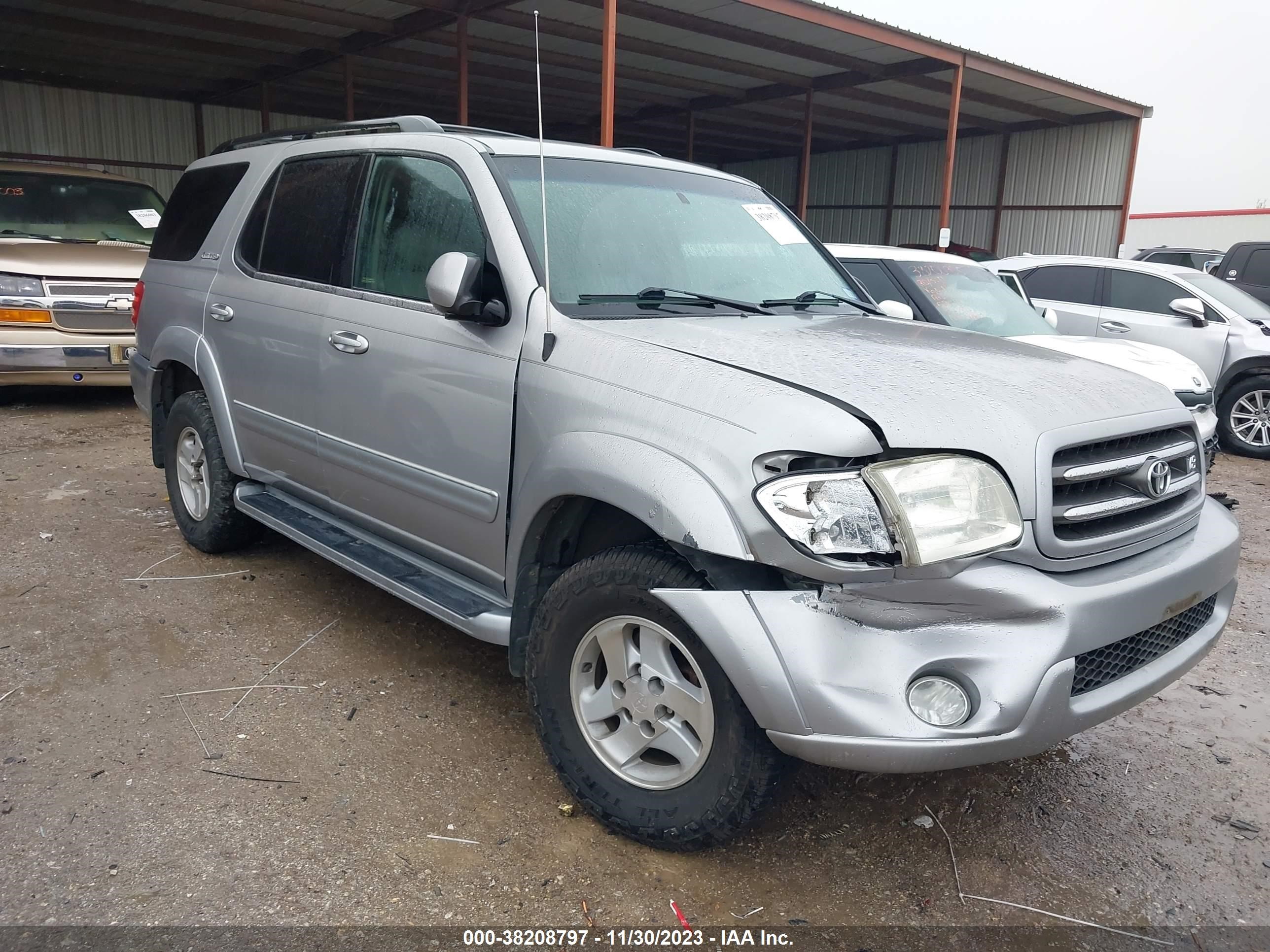 TOYOTA SEQUOIA 2002 5tdzt38a42s115150