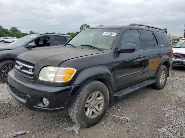 TOYOTA SEQUOIA 2003 5tdzt38a43s173616