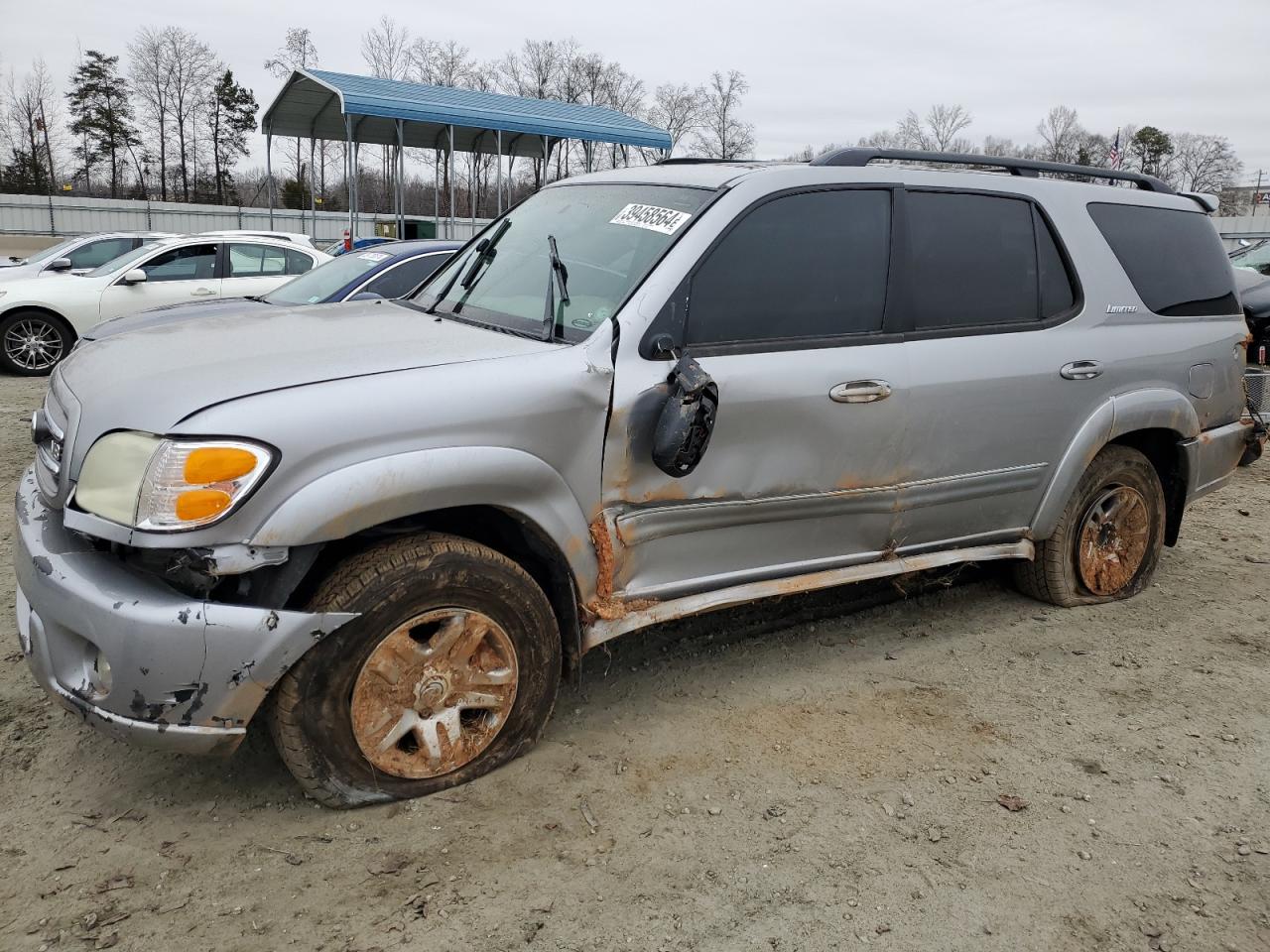 TOYOTA SEQUOIA 2004 5tdzt38a54s211310