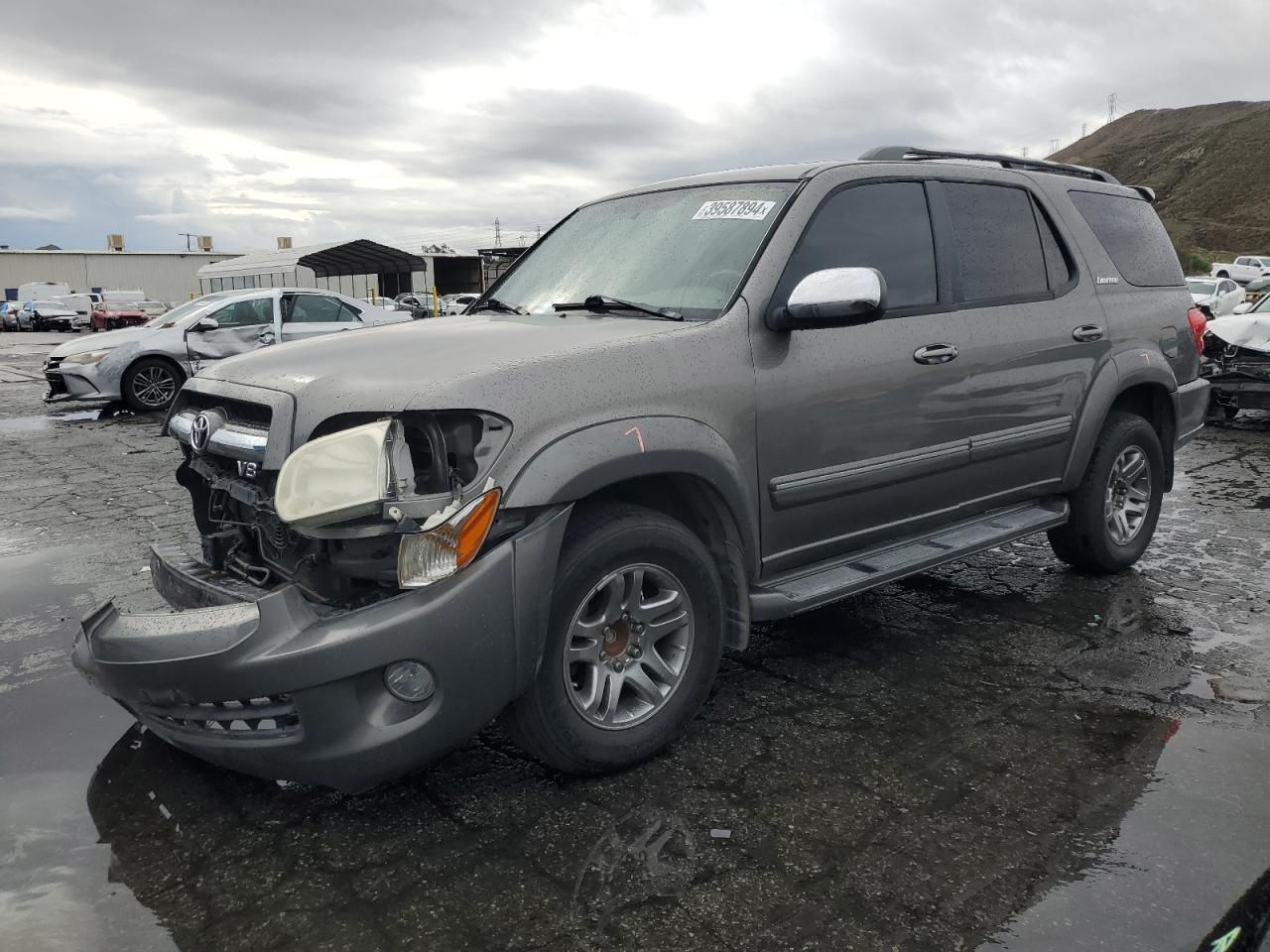 TOYOTA SEQUOIA 2007 5tdzt38a67s295366