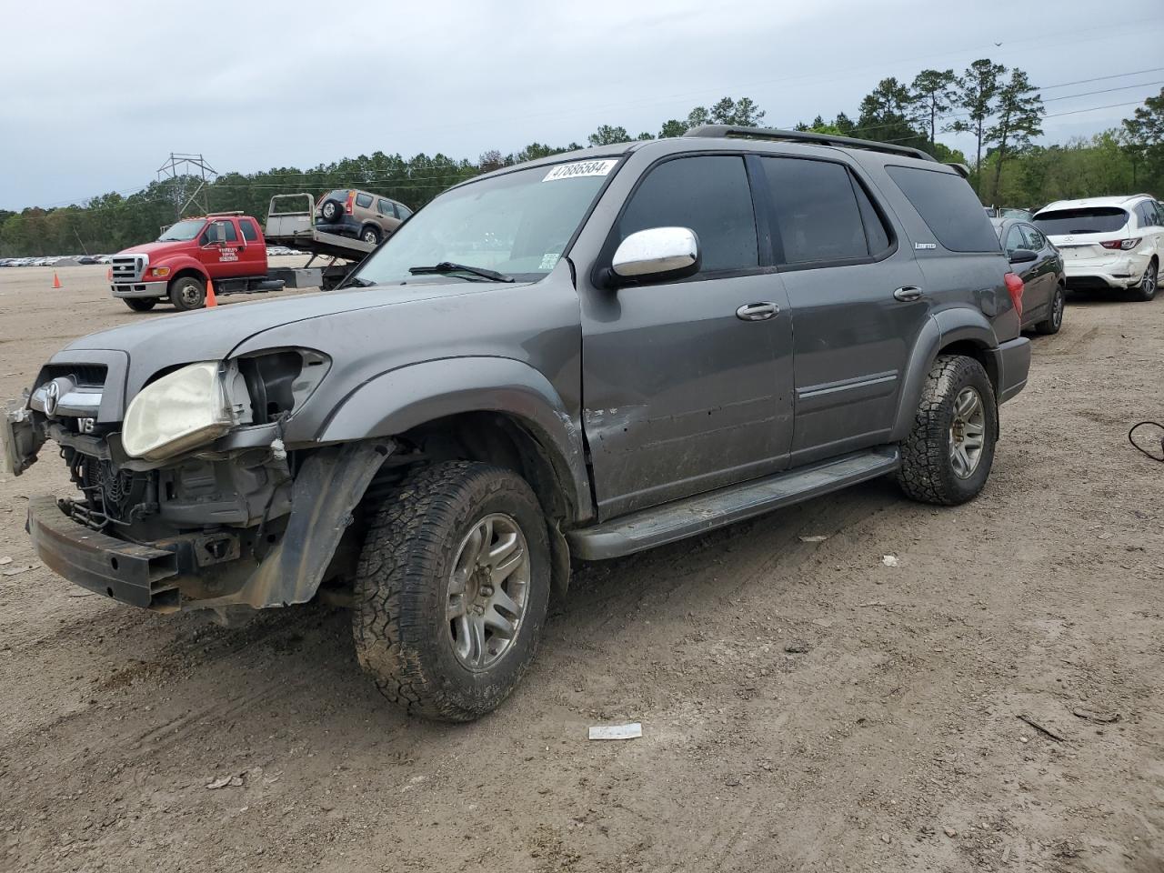 TOYOTA SEQUOIA 2007 5tdzt38a67s297232