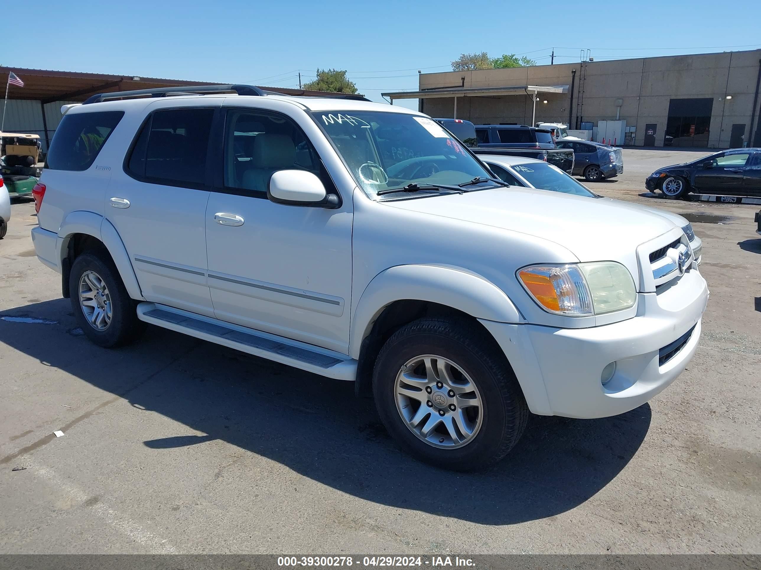 TOYOTA SEQUOIA 2006 5tdzt38a86s278289