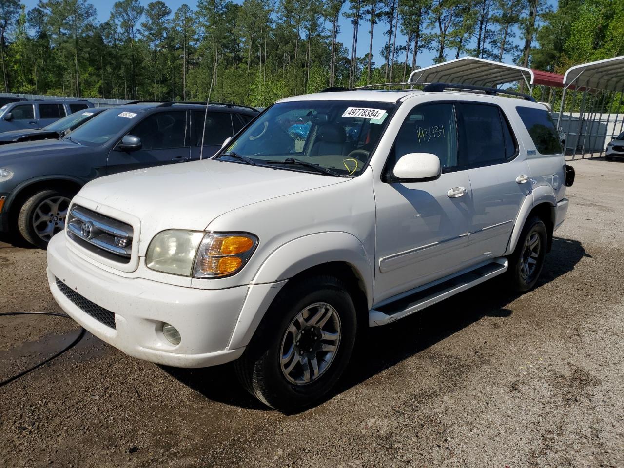 TOYOTA SEQUOIA 2003 5tdzt38a93s167195