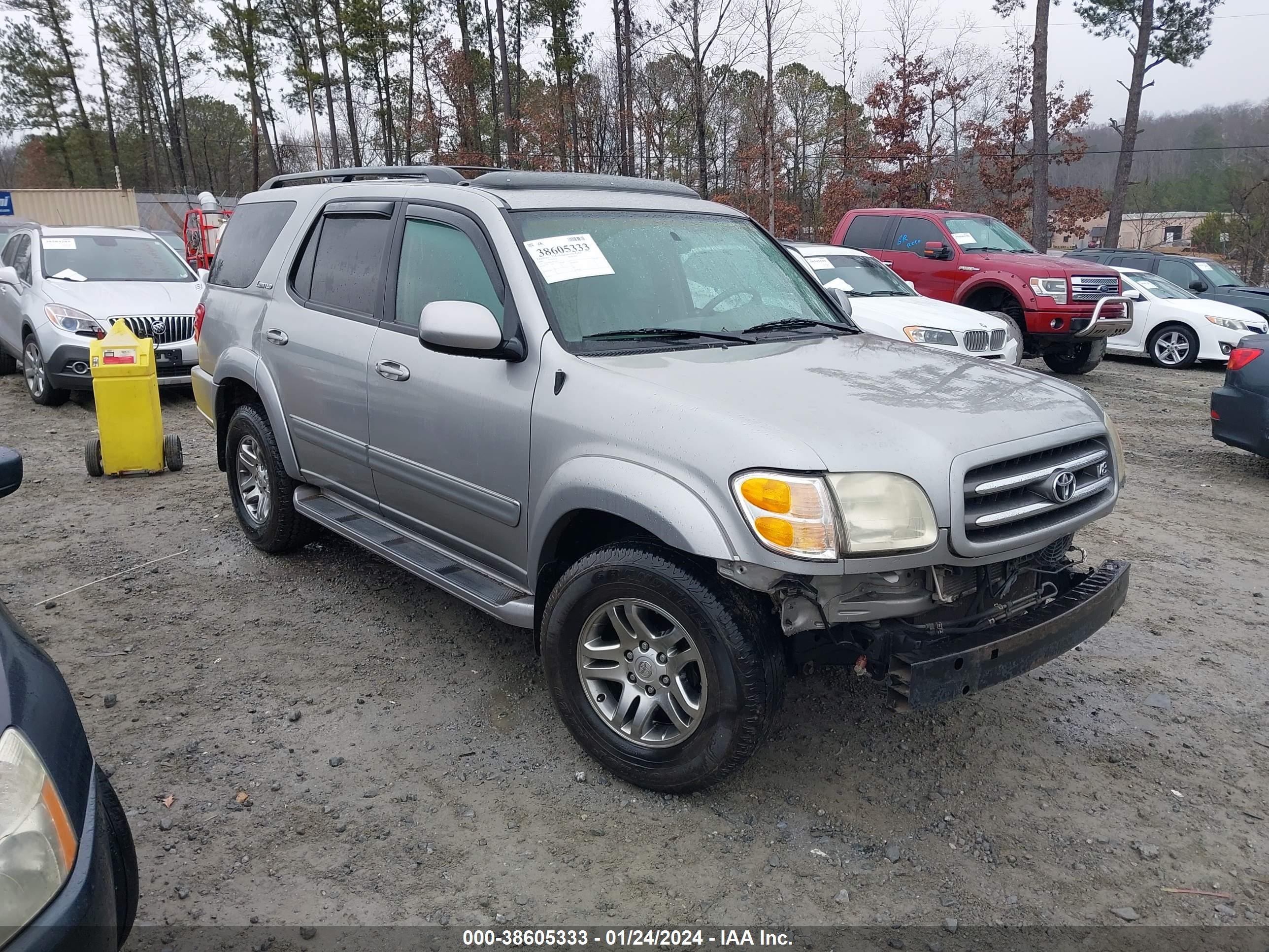 TOYOTA SEQUOIA 2004 5tdzt38ax4s214011