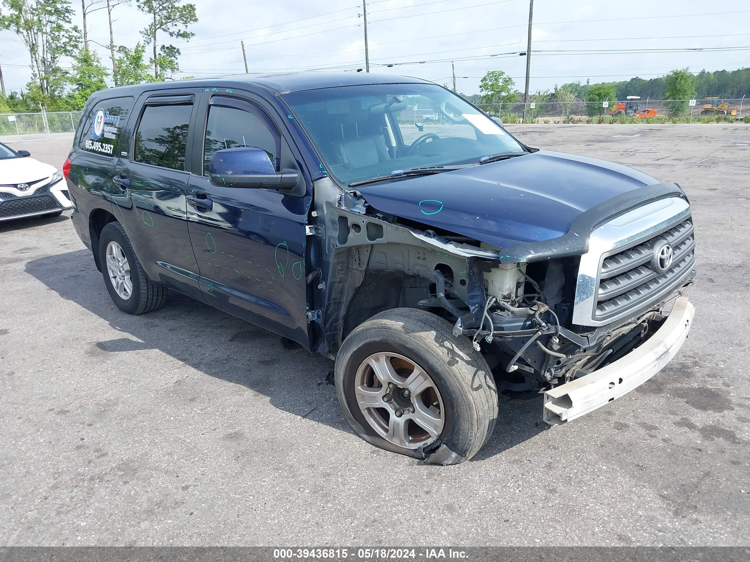 TOYOTA SEQUOIA 2009 5tdzt64a99s000447