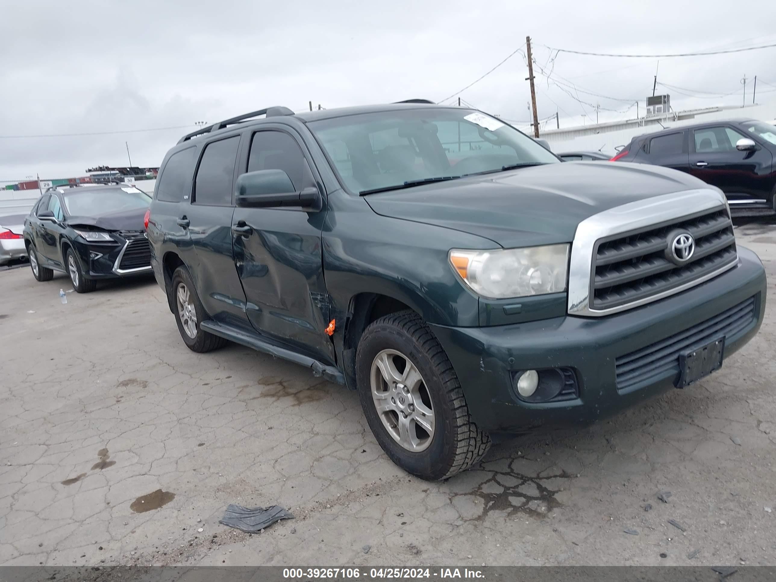 TOYOTA SEQUOIA 2008 5tdzy64a48s010433