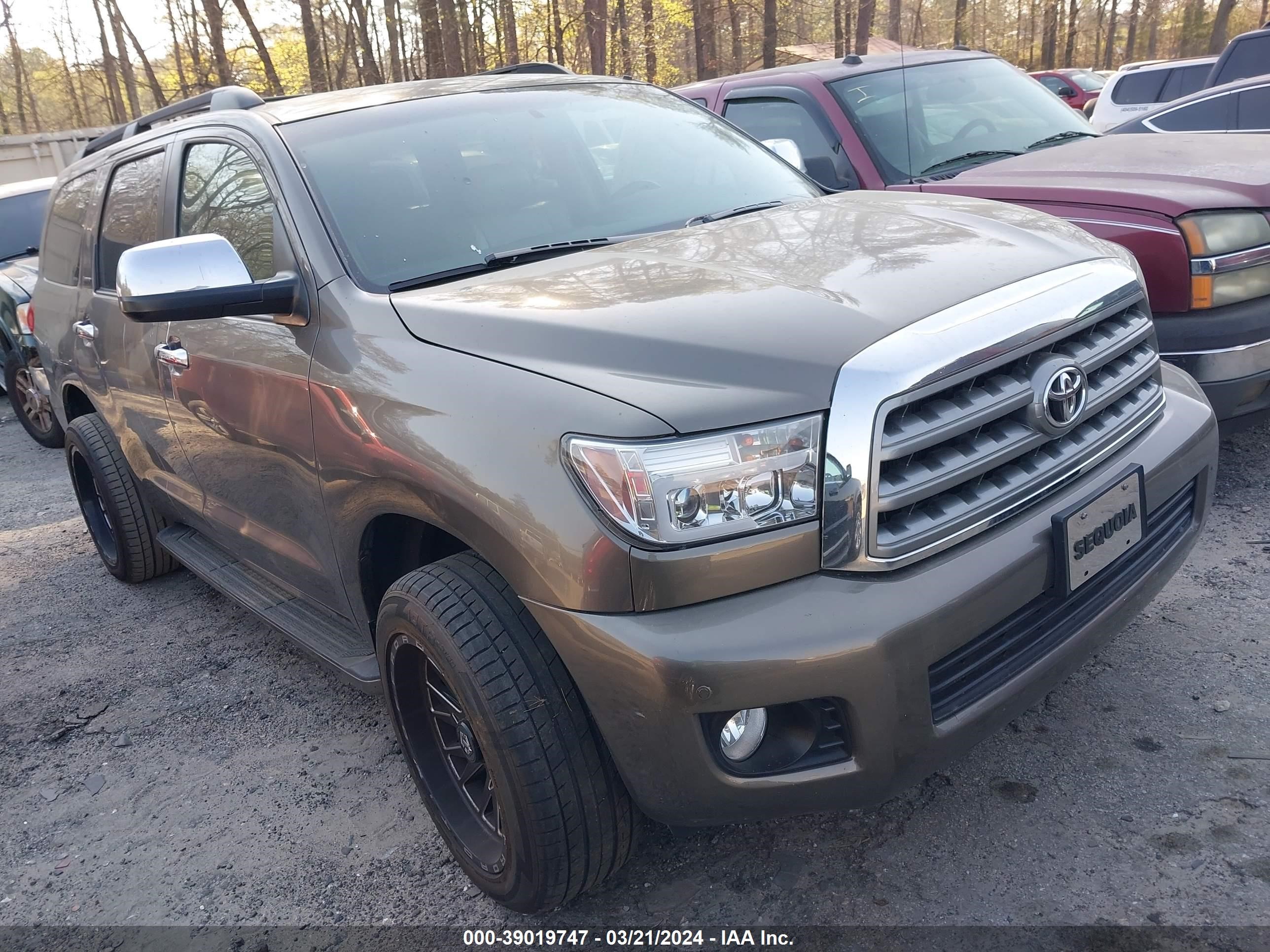 TOYOTA SEQUOIA 2008 5tdzy68a48s003041