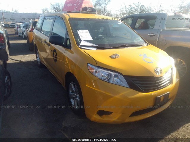 TOYOTA SIENNA 2017 5tdzz3dc1hs814007