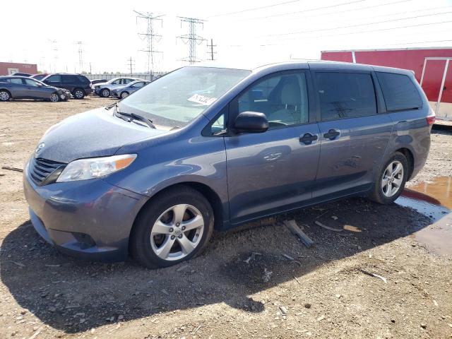 TOYOTA SIENNA 2017 5tdzz3dc1hs866740