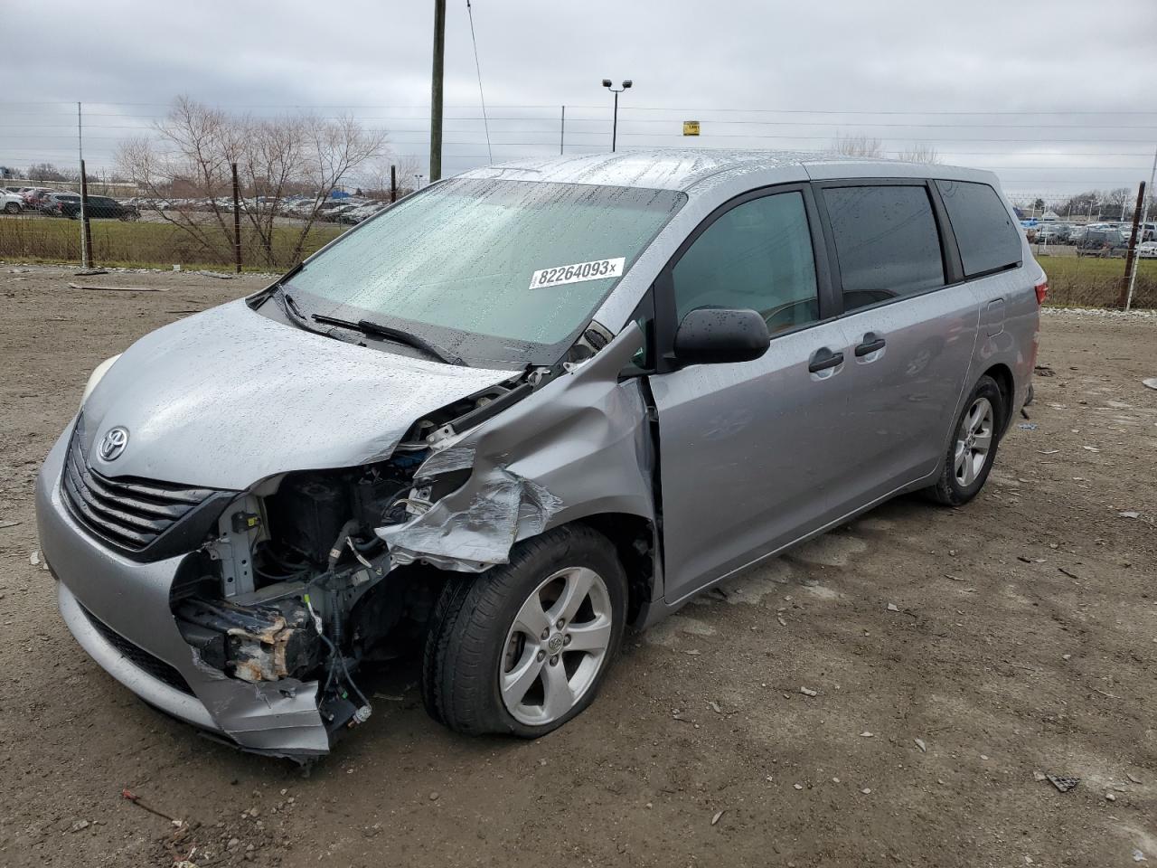 TOYOTA SIENNA 2017 5tdzz3dc1hs871856