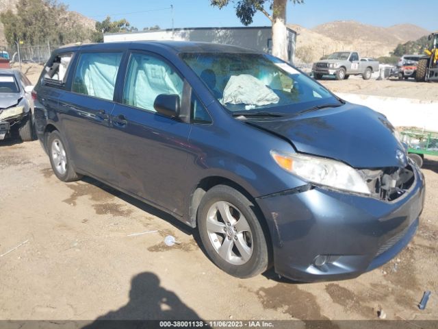 TOYOTA SIENNA 2017 5tdzz3dc1hs872988