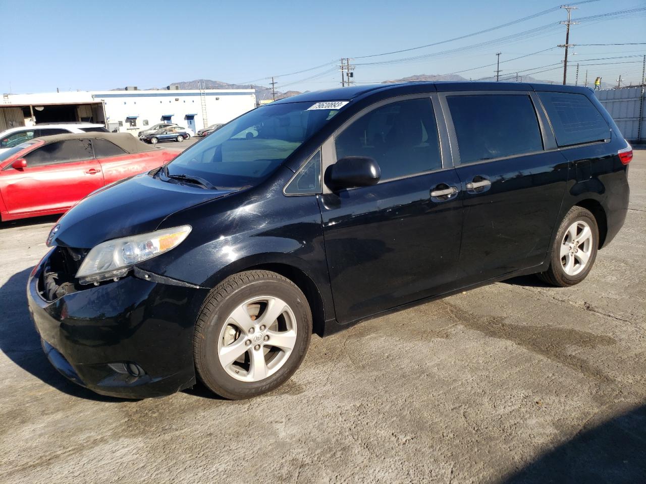 TOYOTA SIENNA 2017 5tdzz3dc2hs771670