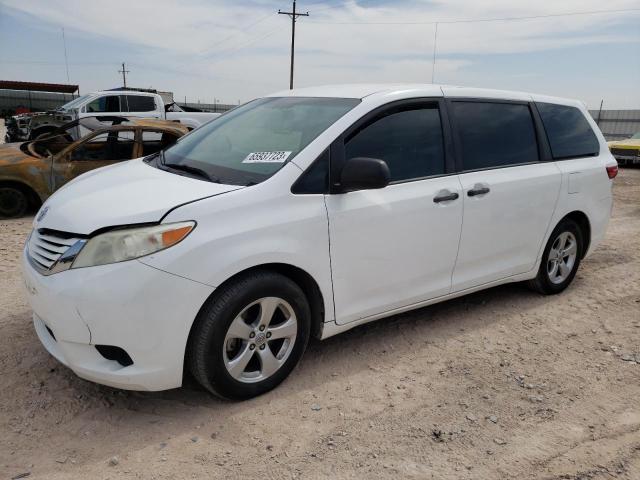 TOYOTA SIENNA 2017 5tdzz3dc2hs771717