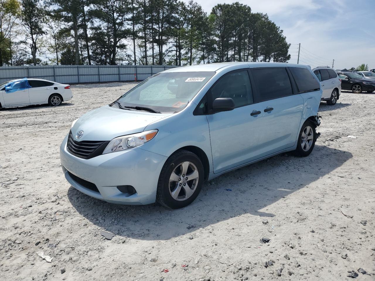 TOYOTA SIENNA 2017 5tdzz3dc2hs777808