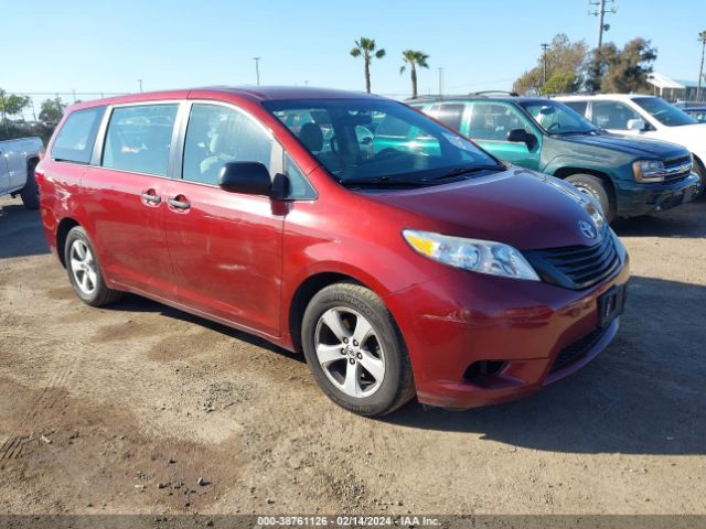 TOYOTA SIENNA 2017 5tdzz3dc3hs789496