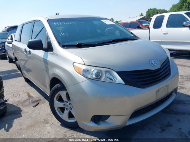 TOYOTA SIENNA 2017 5tdzz3dc3hs860907