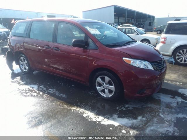 TOYOTA SIENNA 2017 5tdzz3dc3hs885953