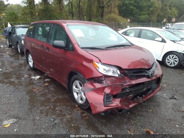 TOYOTA SIENNA 2018 5tdzz3dc4js915130