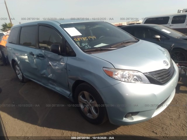 TOYOTA SIENNA 2017 5tdzz3dc5hs827181